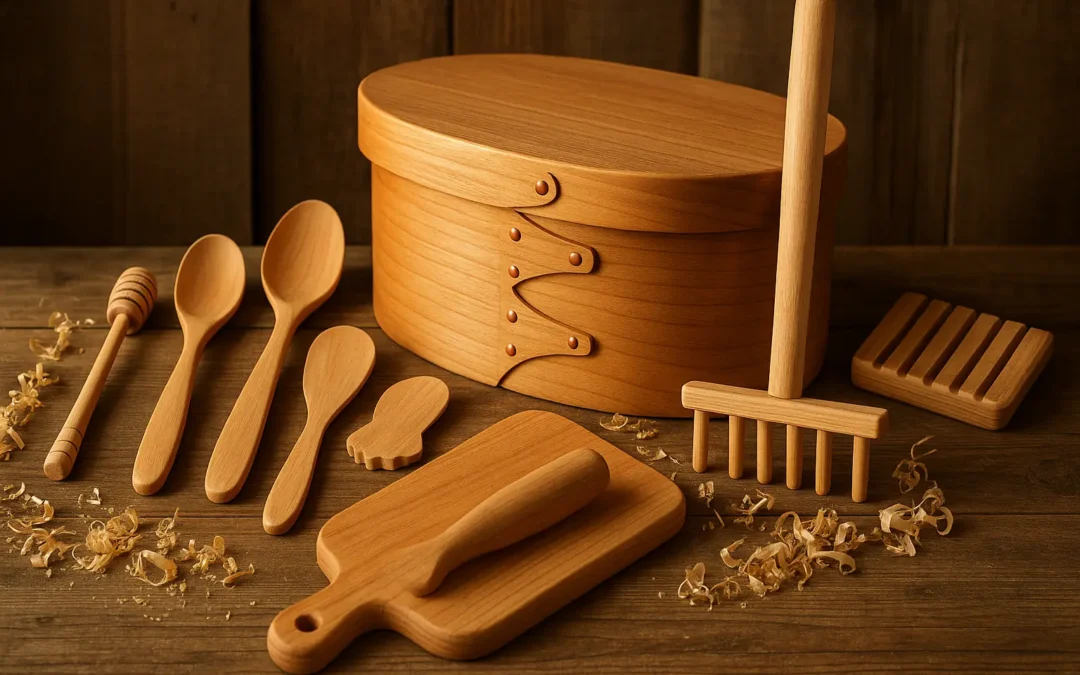 La boissellerie : artisanat du bois, objets utiles