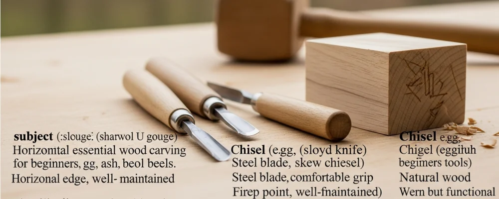 Quels outils pour commencer la sculpture sur bois : guide débutant — outils sculpture bois