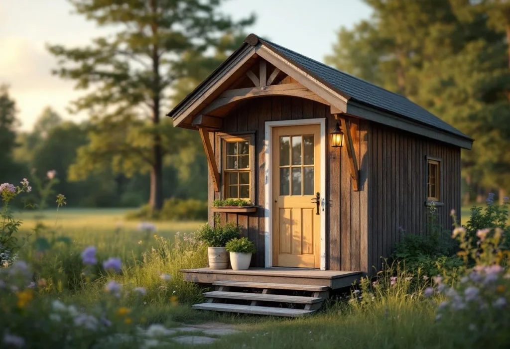 combien coute une tiny house en campagne