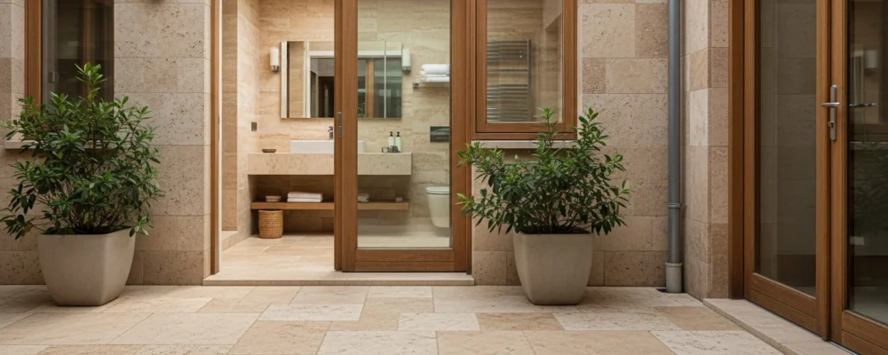 Le travertin en intérieur et en extérieur : quels usages pour chaque pièce — travertin