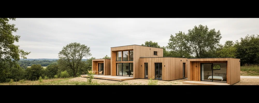 Prix d'une maison en bois clé en main selon la surface — Combien coûte une maison en bois