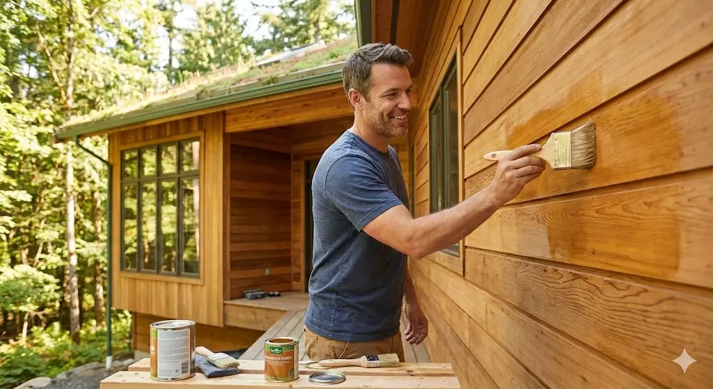 entretenir maison en bois