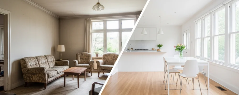 Pièce par pièce : idées avant après rénovation maison à copier — avant apres renovation maison