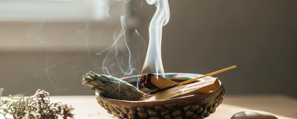 Comment purifier sa maison par fumigation : sauge, Palo Santo et encens — comment purifier sa maison