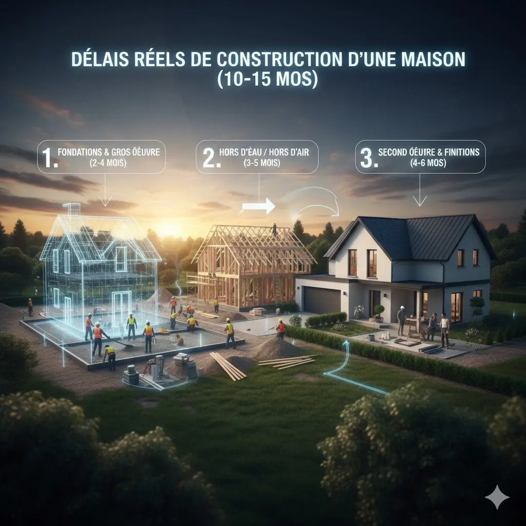quel delai pour construire sa maison ?