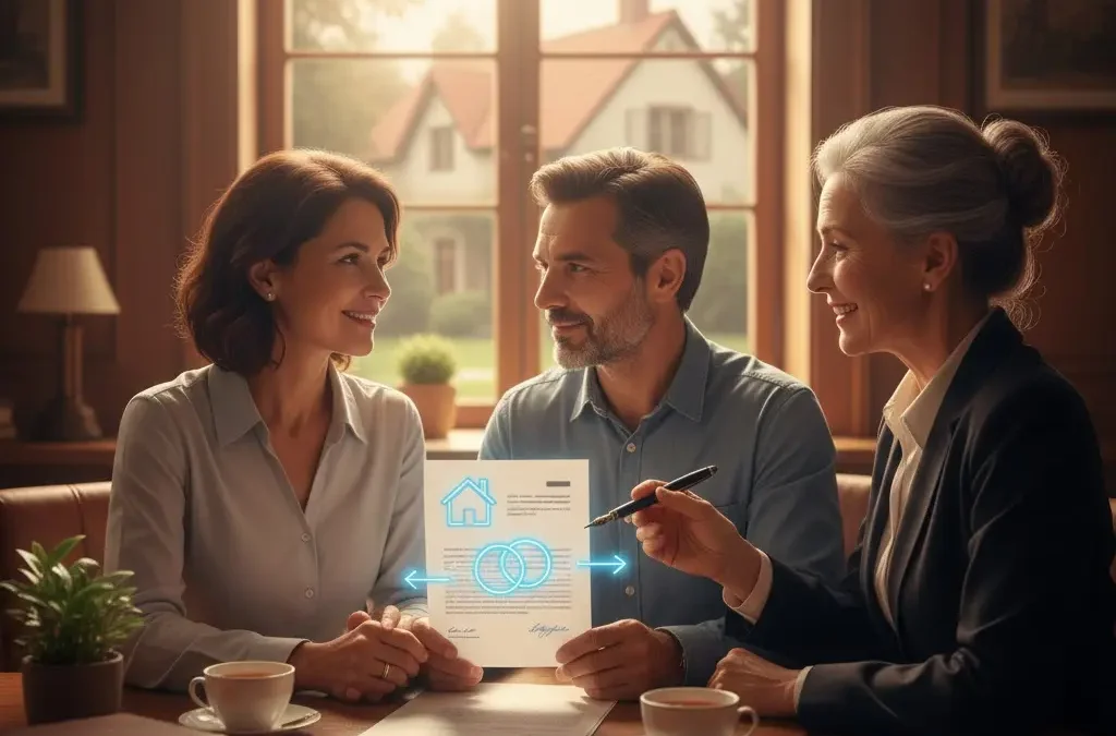 Peut-on donner sa part de maison à son conjoint ?