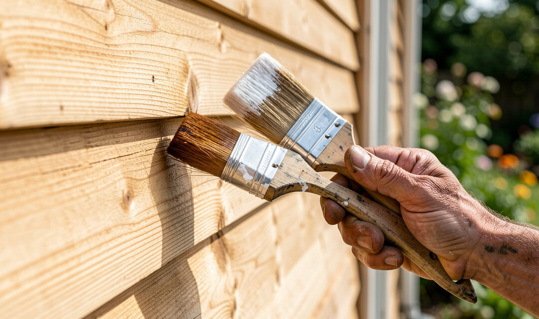Lasure ou peinture bois extérieur : le choix de l&rsquo;artisan