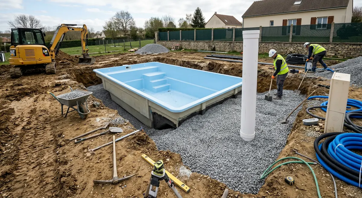 Puits de décompression piscine : guide complet 2026