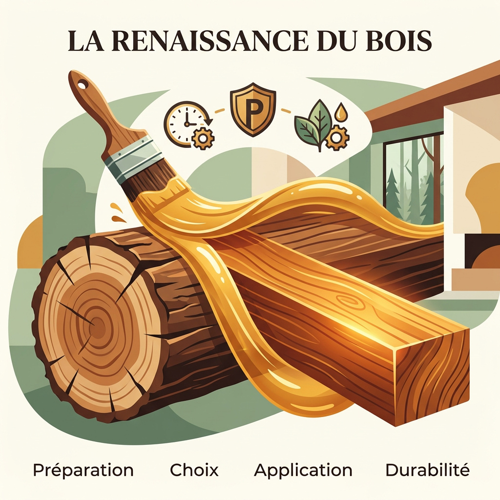 Infographie : lasurer du bois intérieur