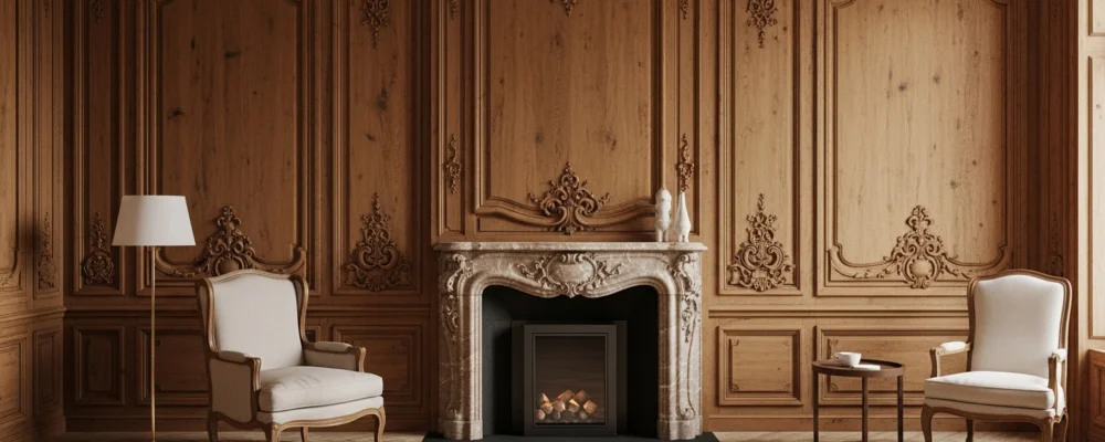 Qu'est-ce qu'une boiserie murale : définition et types — Boiserie murale