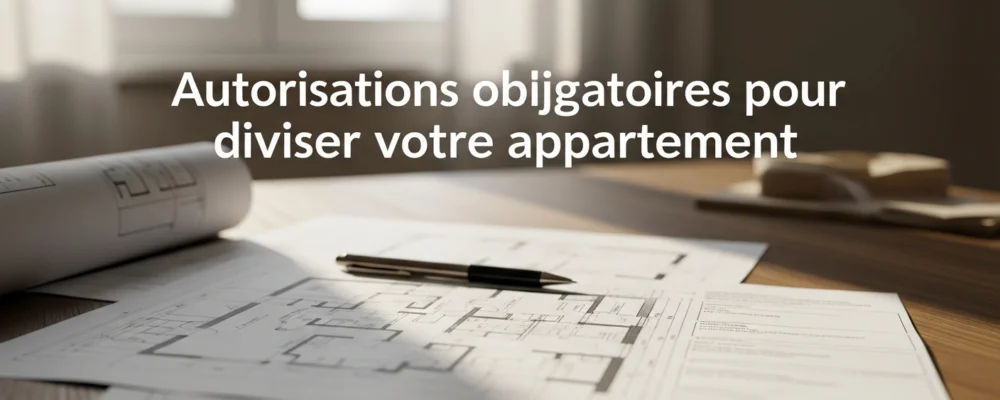 Autorisations obligatoires pour diviser votre appartement — divisier appartement en 2 logements