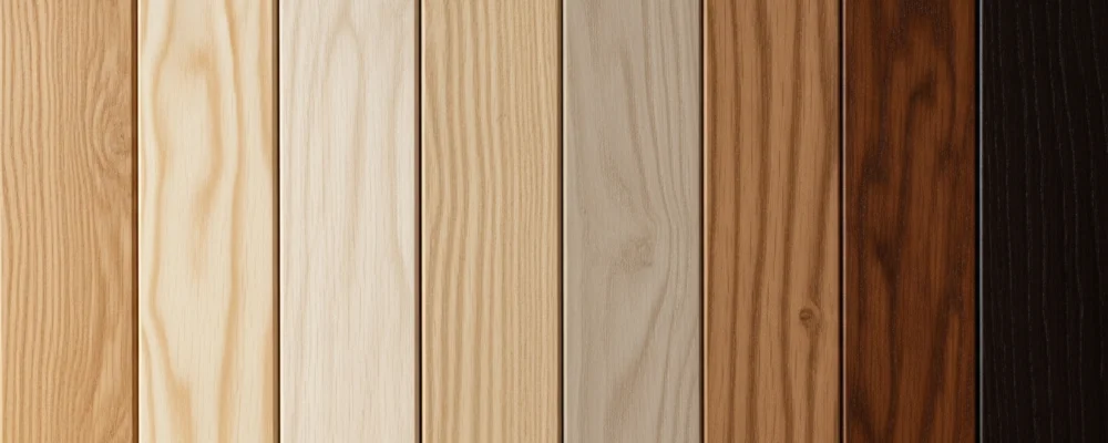 Illustration de Nuancier complet : couleurs tendance 2026 pour teinture bois intérieur pour Teinture Bois Intérieur