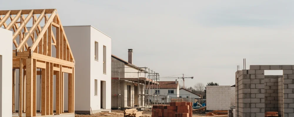 Délai construction maison neuve selon le type et la surface — delai construction maison neuve
