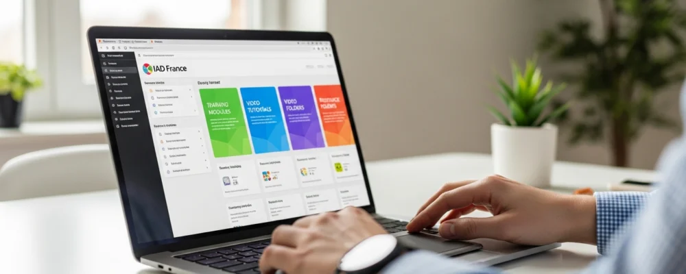 Formation et ressources internes sur l'intranet IAD France — intranet iad