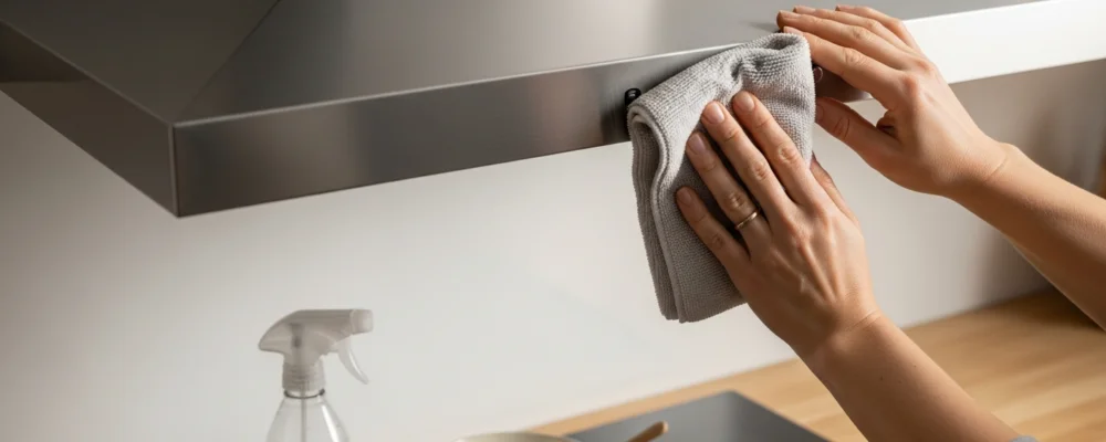 comment nettoyer une hotte en inox