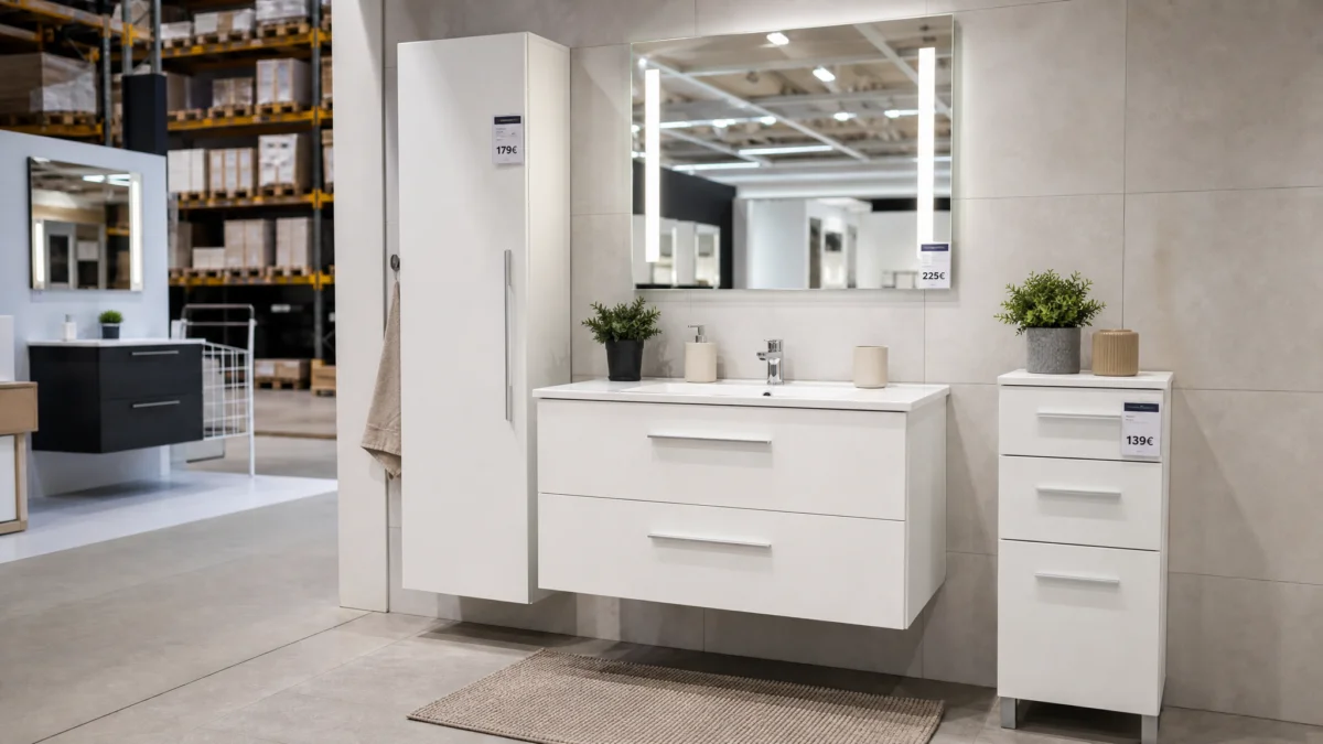 Quels meubles de salle de bain Brico Dépôt propose — meuble salle de bain brico dépôt