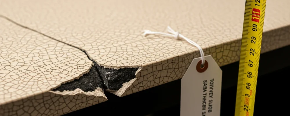 Table céramique inconvénient n°2 : poids, prix et impossibilité de réparer — table céramique inconvénient