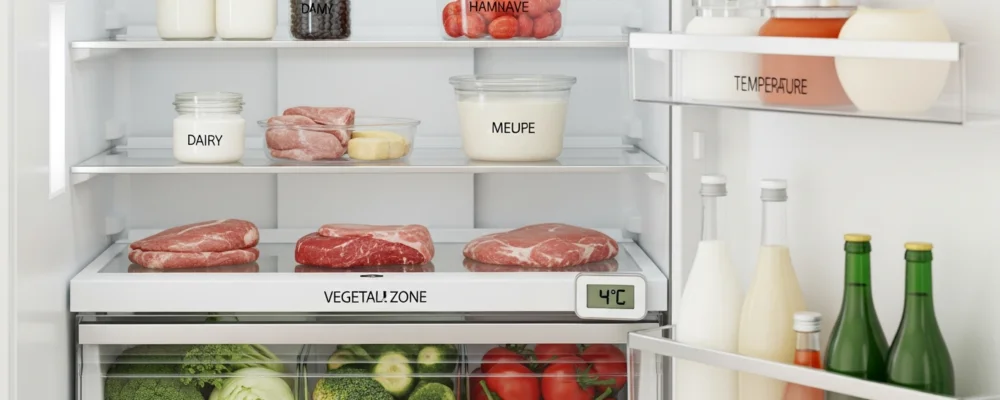 Quelle température frigo idéale adopter selon les zones — temperature frigo