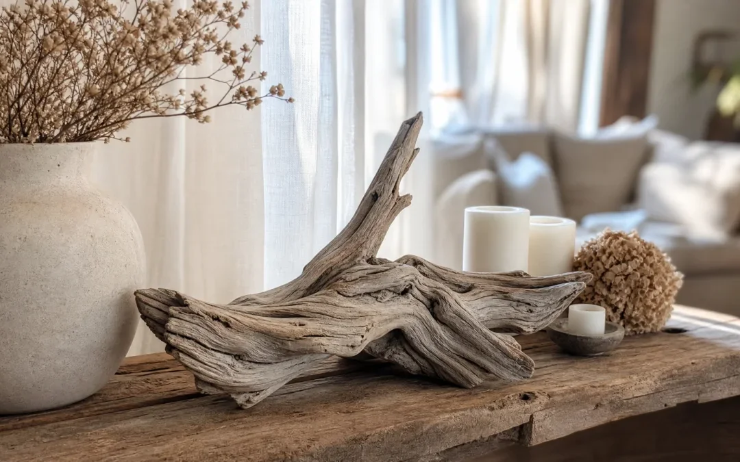 Comment sublimer votre déco intérieure avec du bois flottant