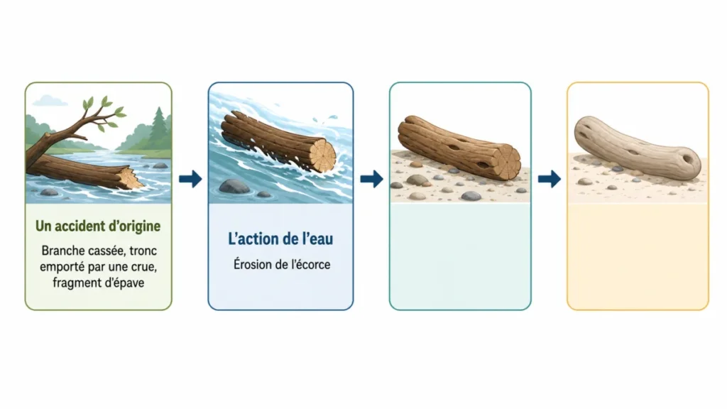 Qu'est-ce que le bois flottant et comment le reconnaître — bois flottant