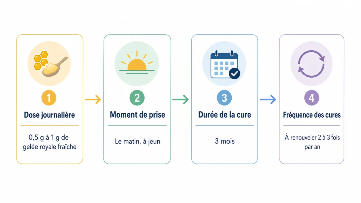 Gelée royale : quelle quantité consommer et à quel prix — Combien de gelée royale par ruche ?