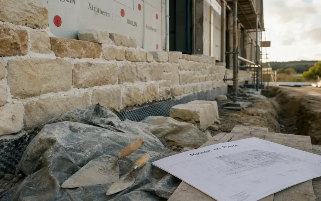Maison en pierres : choisir la bonne pierre, gérer l’humidité et éviter les erreurs de chantier