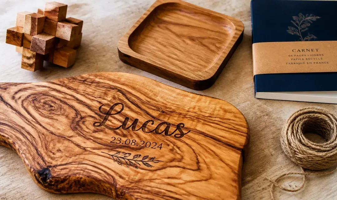 Idées cadeaux en bois : 12 sélections durables pour marquer les esprits