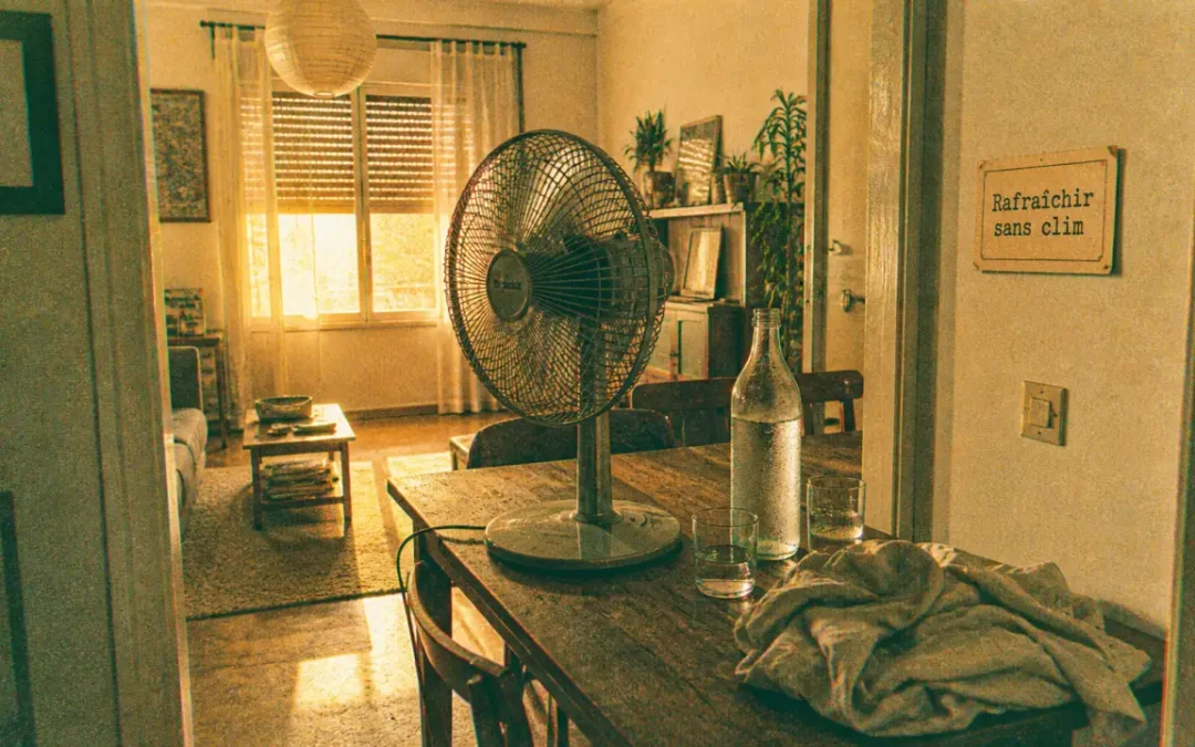 Fermer les volets, aérer la nuit, placer le ventilateur : rafraîchir une pièce sans climatisation