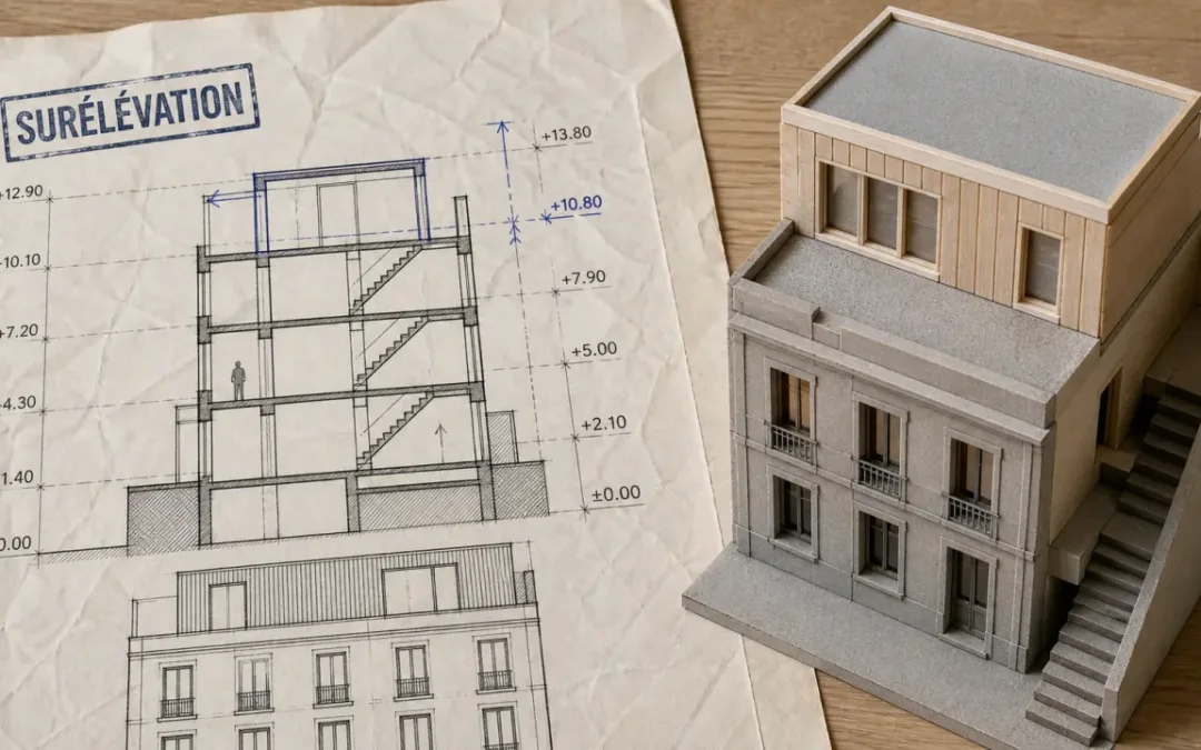 Surélévation architecture : gagner un étage sans trahir la maison
