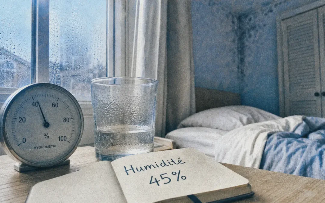 40 à 60 % d’humidité dans une chambre : le seuil à viser et les alertes à connaître