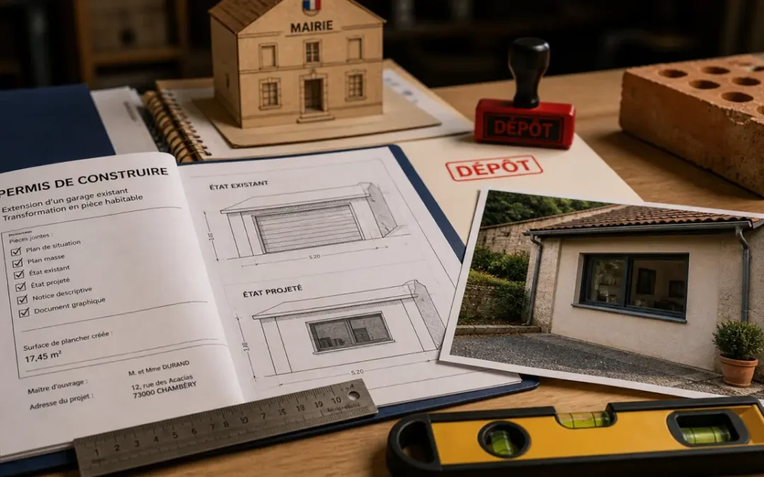 Transformer un garage en habitation : PLU, stationnement et autorisations à vérifier avant les travaux