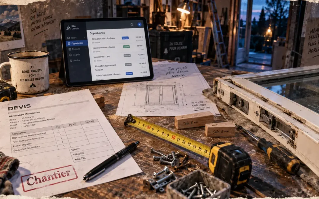 ChantierHero aide les menuisiers à trouver des chantiers sans élargir leur zone